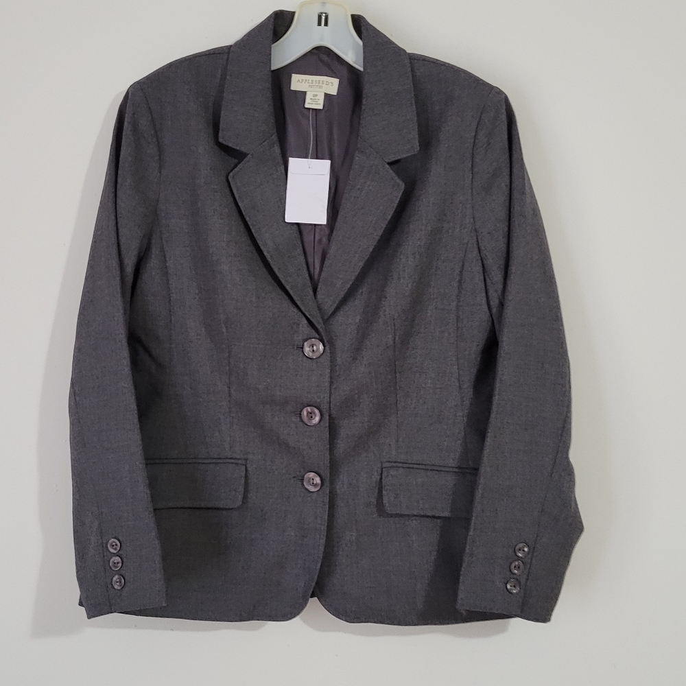 🆕️ APPLESEED'S Petite Size 12p New Gray
Without tags.  Never worn